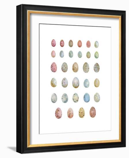 Egg Collection-Sandra Jacobs-Framed Giclee Print