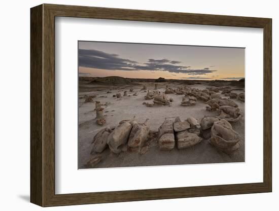 Egg Factory at dawn, Bisti Wilderness, New Mexico, United States of America, North America-James Hager-Framed Photographic Print