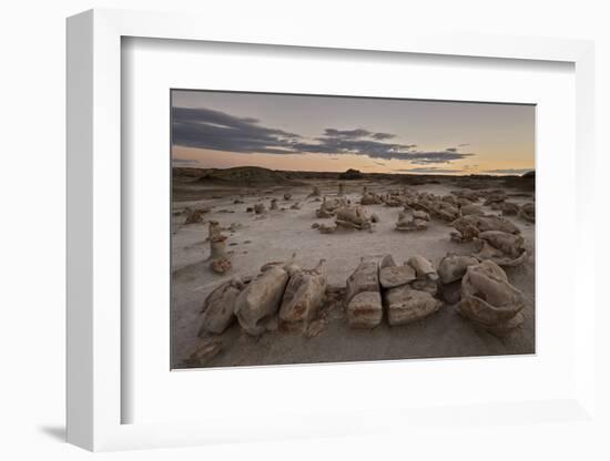 Egg Factory at dawn, Bisti Wilderness, New Mexico, United States of America, North America-James Hager-Framed Photographic Print