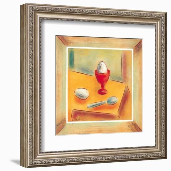 Egg-Urpina-Framed Art Print