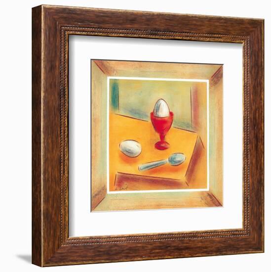 Egg-Urpina-Framed Art Print