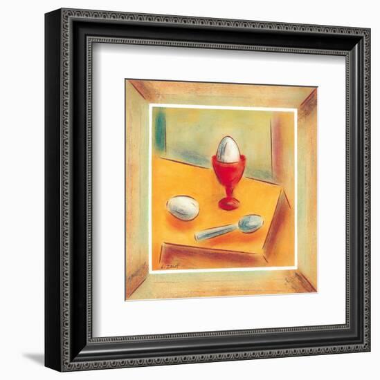 Egg-Urpina-Framed Art Print