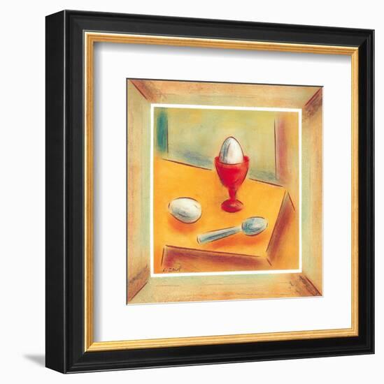 Egg-Urpina-Framed Art Print