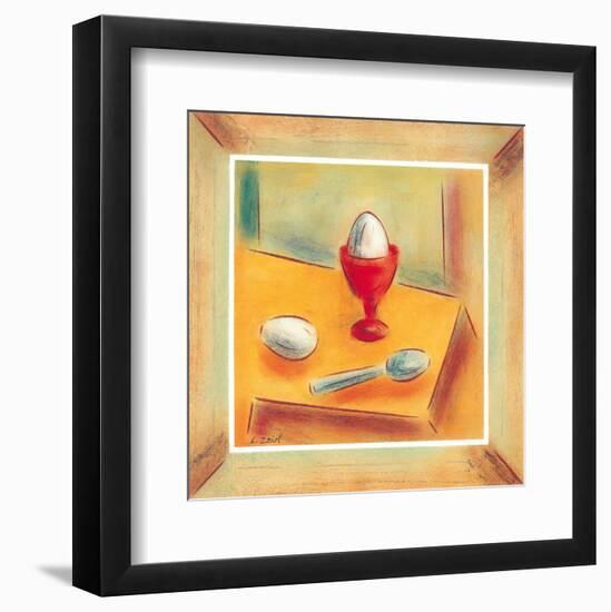 Egg-Urpina-Framed Art Print