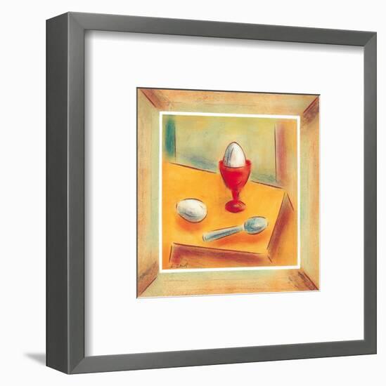 Egg-Urpina-Framed Art Print