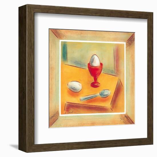 Egg-Urpina-Framed Art Print