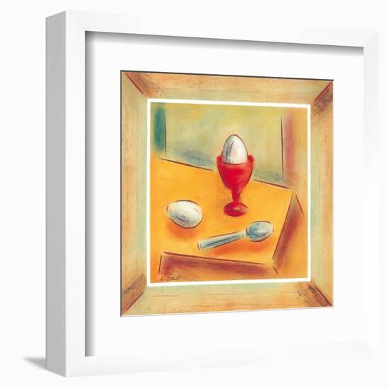 Egg-Urpina-Framed Art Print