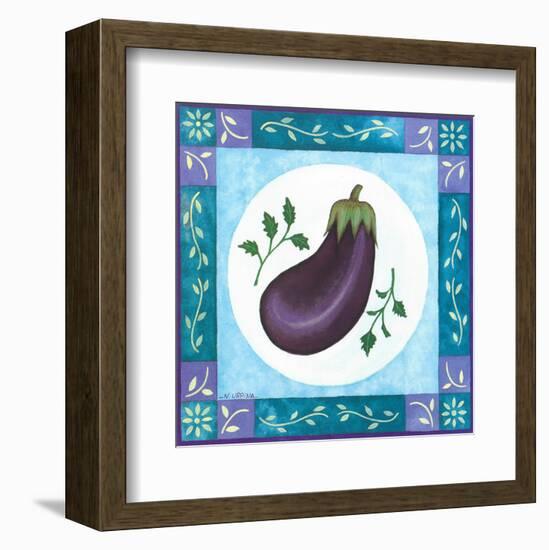 Eggplant-Urpina-Framed Art Print