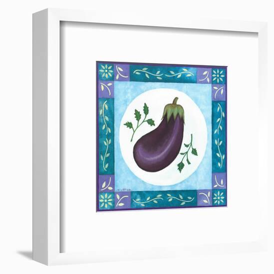 Eggplant-Urpina-Framed Art Print