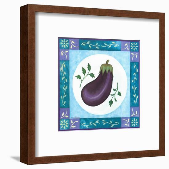 Eggplant-Urpina-Framed Art Print