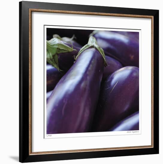 Eggplant-Stacy Bass-Framed Giclee Print