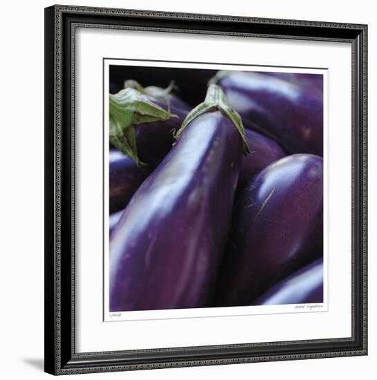 Eggplant-Stacy Bass-Framed Giclee Print