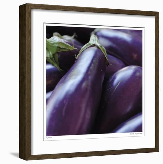 Eggplant-Stacy Bass-Framed Giclee Print