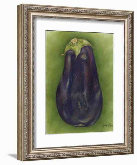 Eggplant-Jennifer Goldberger-Framed Art Print