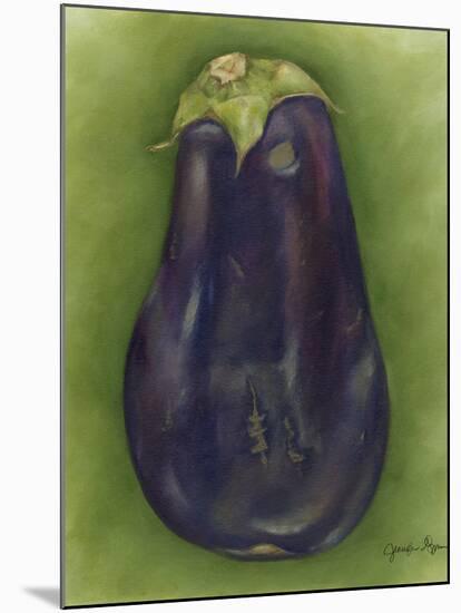 Eggplant-Jennifer Goldberger-Mounted Art Print