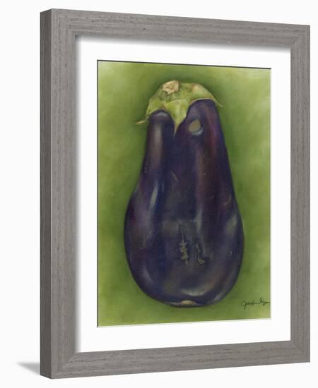Eggplant-Jennifer Goldberger-Framed Art Print