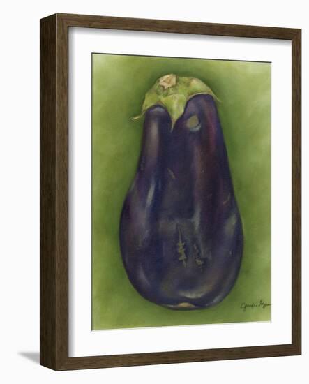 Eggplant-Jennifer Goldberger-Framed Art Print