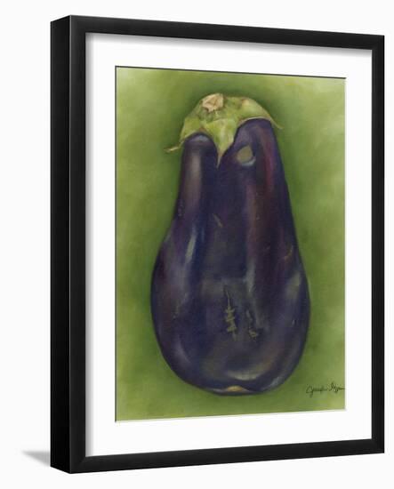 Eggplant-Jennifer Goldberger-Framed Art Print