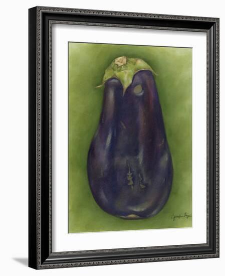 Eggplant-Jennifer Goldberger-Framed Art Print