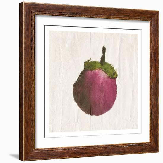 Eggplant-Sheldon Lewis-Framed Art Print