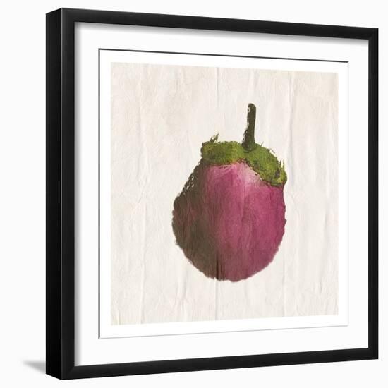 Eggplant-Sheldon Lewis-Framed Art Print