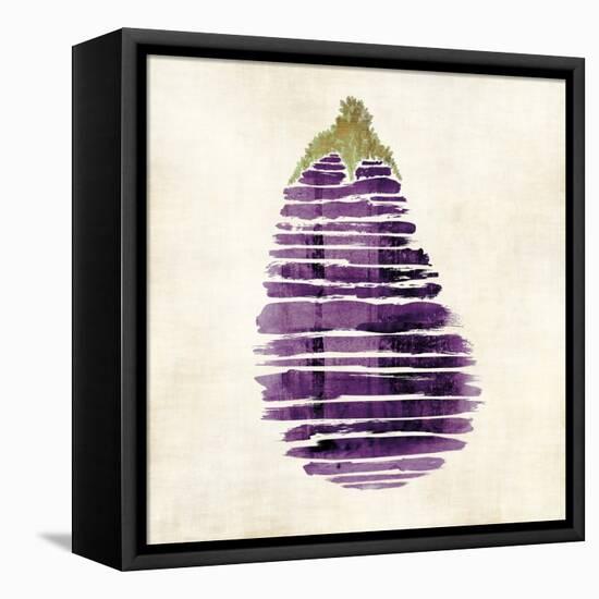 Eggplant-Kristin Emery-Framed Stretched Canvas