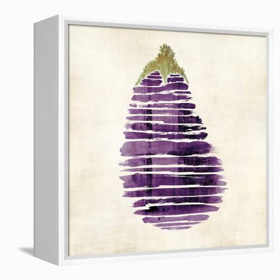 Eggplant-Kristin Emery-Framed Stretched Canvas