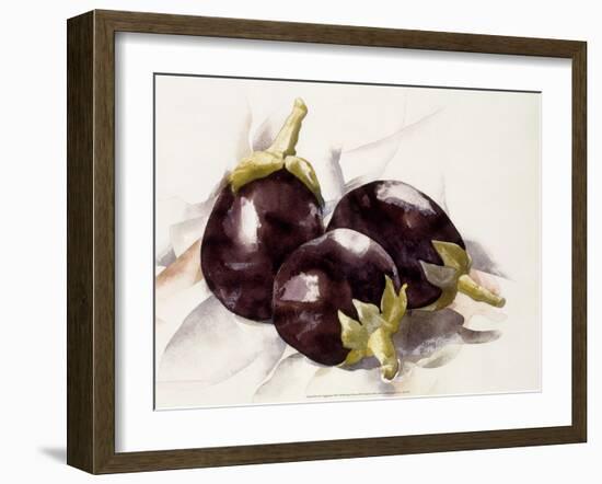 Eggplants, 1927-Charles Demuth-Framed Art Print