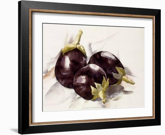 Eggplants, 1927-Charles Demuth-Framed Art Print