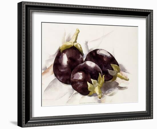 Eggplants, 1927-Charles Demuth-Framed Art Print