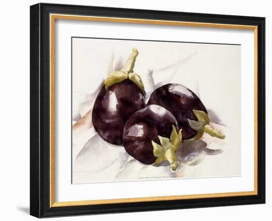 Eggplants, 1927-Charles Demuth-Framed Art Print