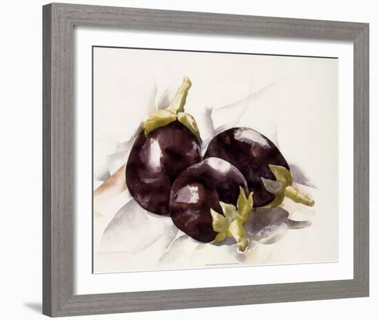 Eggplants, 1927-Charles Demuth-Framed Art Print