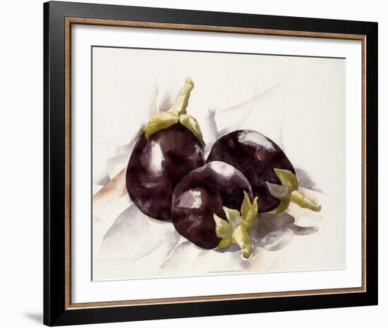 Eggplants, 1927-Charles Demuth-Framed Art Print