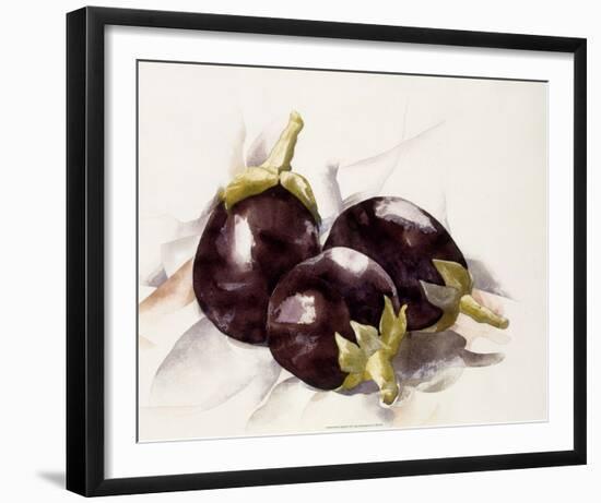 Eggplants, 1927-Charles Demuth-Framed Art Print