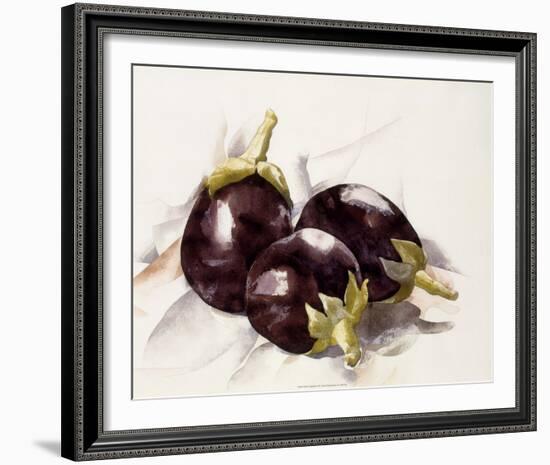 Eggplants, 1927-Charles Demuth-Framed Art Print