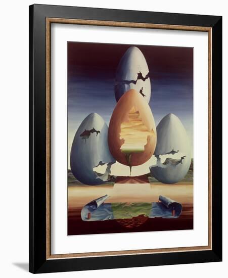 Eggs, 1971-Trevor Neal-Framed Giclee Print