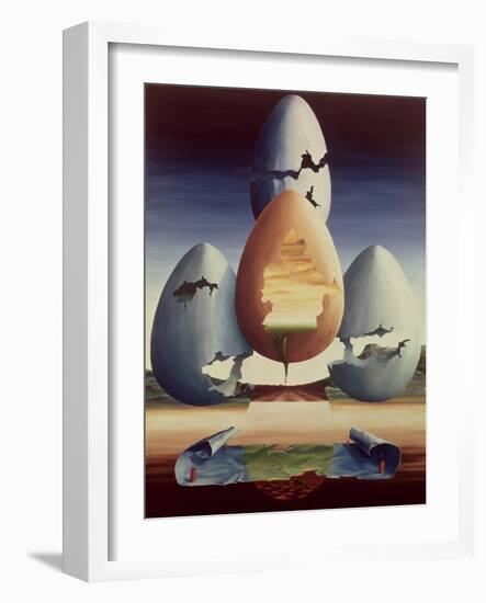 Eggs, 1971-Trevor Neal-Framed Giclee Print