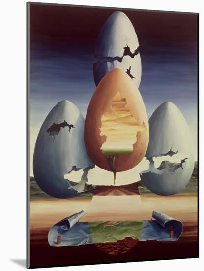 Eggs, 1971-Trevor Neal-Mounted Giclee Print