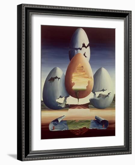 Eggs, 1971-Trevor Neal-Framed Giclee Print