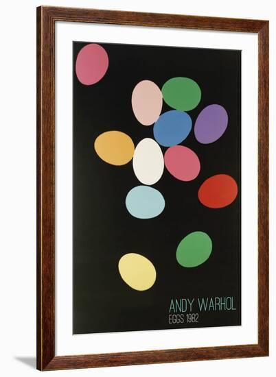 Eggs, 1982 (Multi)-Andy Warhol-Framed Art Print