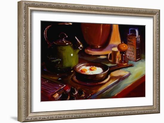 Eggs at Jan's-Pam Ingalls-Framed Giclee Print