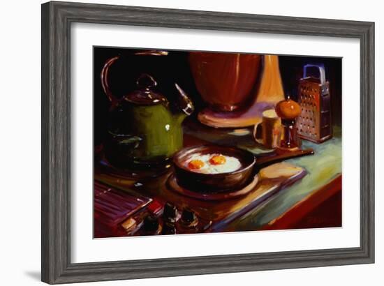 Eggs at Jan's-Pam Ingalls-Framed Giclee Print