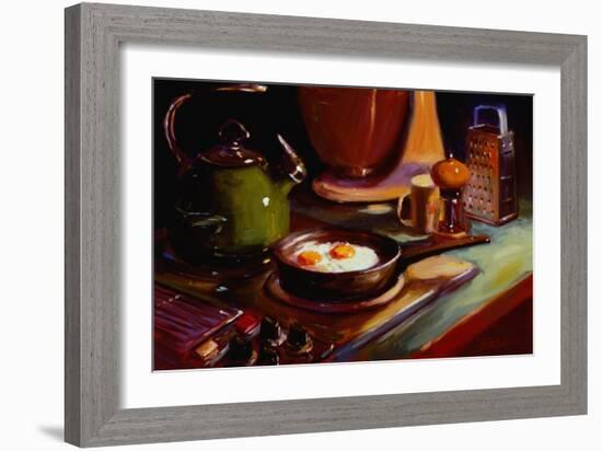 Eggs at Jan's-Pam Ingalls-Framed Giclee Print