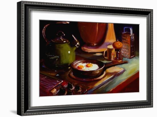 Eggs at Jan's-Pam Ingalls-Framed Giclee Print