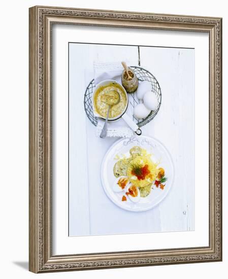 Eggs in Mustard Sauce with Potato Snow-Jan-peter Westermann-Framed Photographic Print