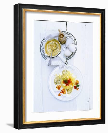 Eggs in Mustard Sauce with Potato Snow-Jan-peter Westermann-Framed Photographic Print