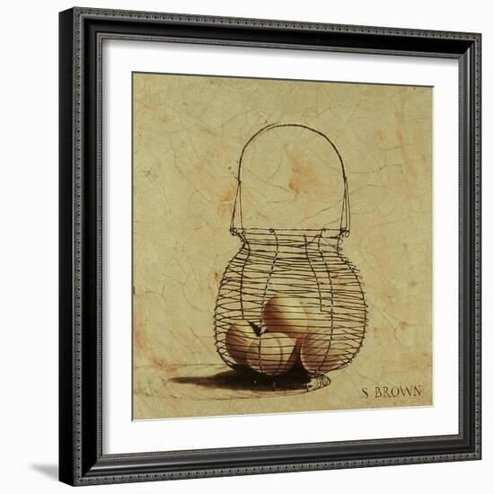 Eggs in Saladier, 2005-Stewart Brown-Framed Giclee Print