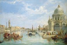 The Mouth of the Grand Canal, Venice, with Santa Maria Della Salute-Egidio Coppola-Framed Giclee Print