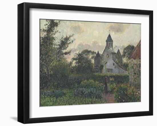 Eglise de Knocke (Belgique)-Camille Pissarro-Framed Giclee Print