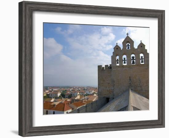 Eglise de Notre-Dame-de-la-Mer Bell Tower, St. Maries de la Mer, France-Lisa S. Engelbrecht-Framed Photographic Print